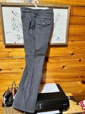 St. John Bay Dark Gray Casual Corduroy- Versatile Everyday Wear